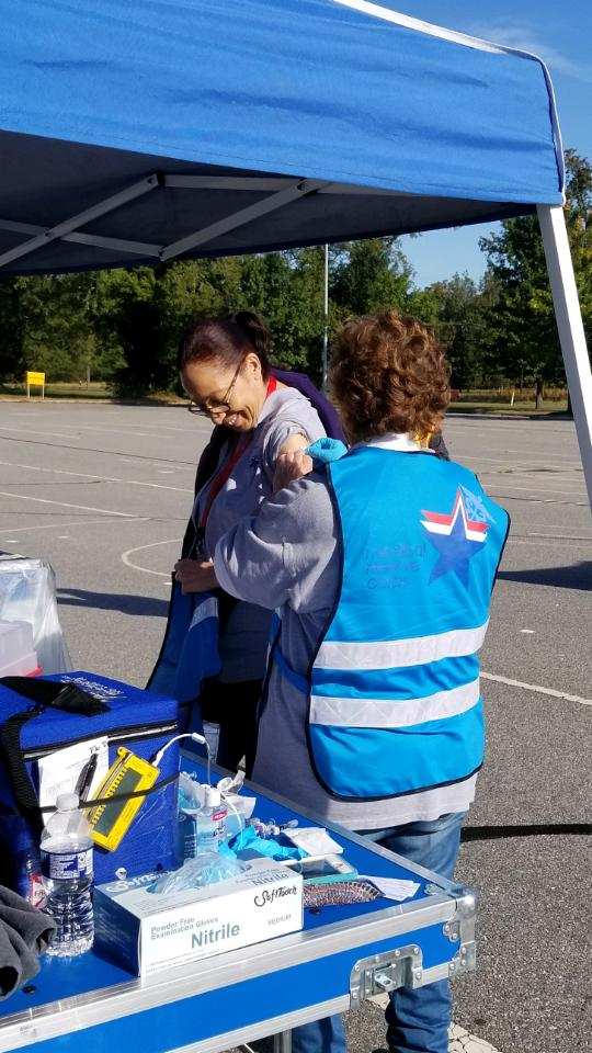 MRC volunteers in Portsmouth, VA