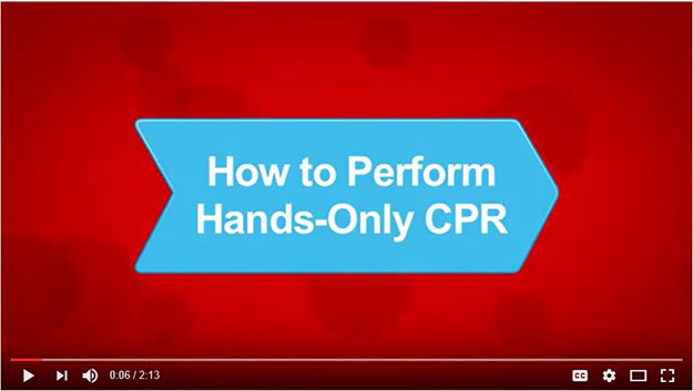 Still of Learn Hands-Only CPR Video