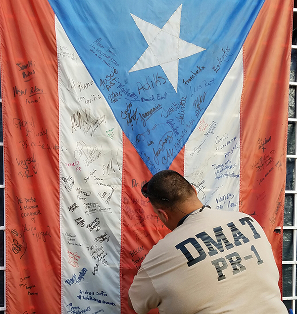 DMAT PR-1 member signing flag