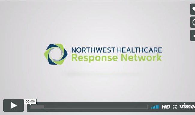 Screenshot of NW HC Response Network Video