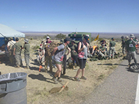 Runners in the Annual Bataan Memorial Death March