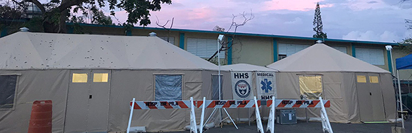 HHS NDMS Medical Tents