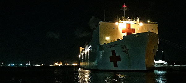 USNS Comfort Navy Hospital Ship