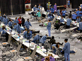 Nearly 300 MRC volunteers in King County/Seattle, WA, participated in a four-day volunteer-driven free medical, dental, and vision clinic serving more than 4,000 patients.