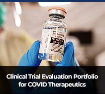 Clinical Trial Evaluation Portfolio for COVID Therapeutics