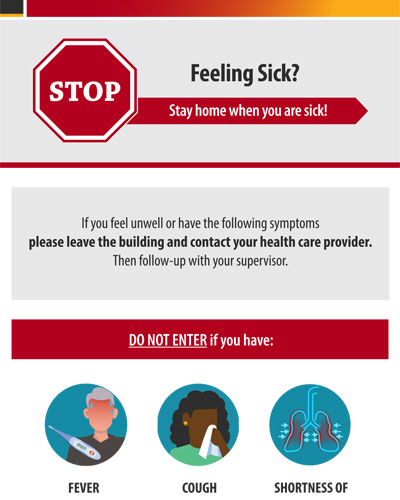 Stay home when you are sick