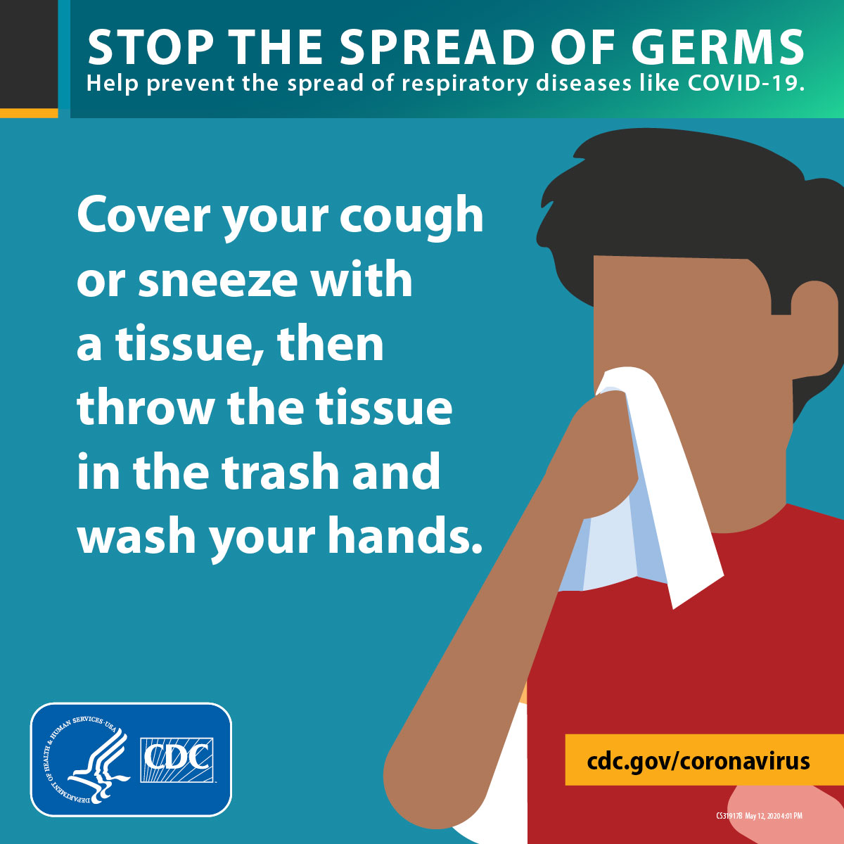 Stop the spread of germs.