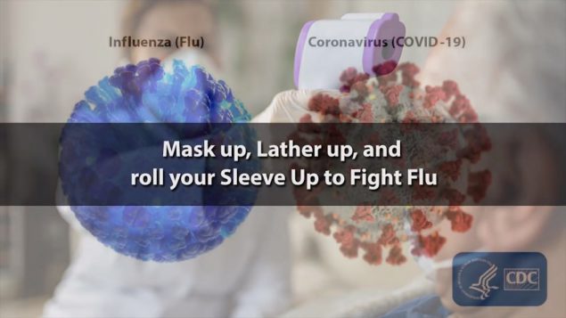 Mask up, Lather Up, and Sleeve Up to Fight Flu