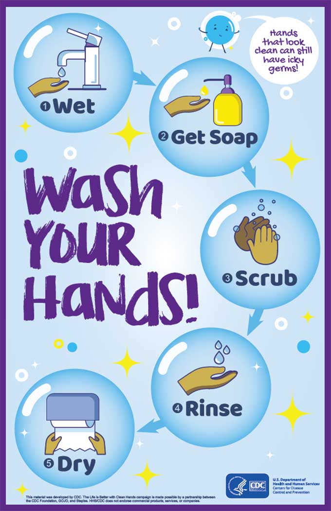 Wash your hands poster thumbnail