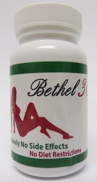  Bethel 30 back label  
