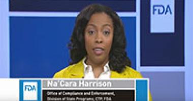 CTP - Na'Cara Harrison - FDA Tobacco Compliance Webinars Tips for Retailers: Preventing Sales to Minors webinar