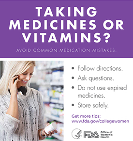 Order a Medication Tips Poster