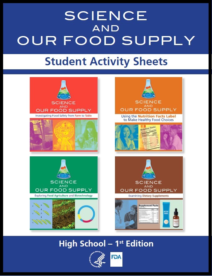Science Our Food Supply: Fillable High School Student Activity Sheets