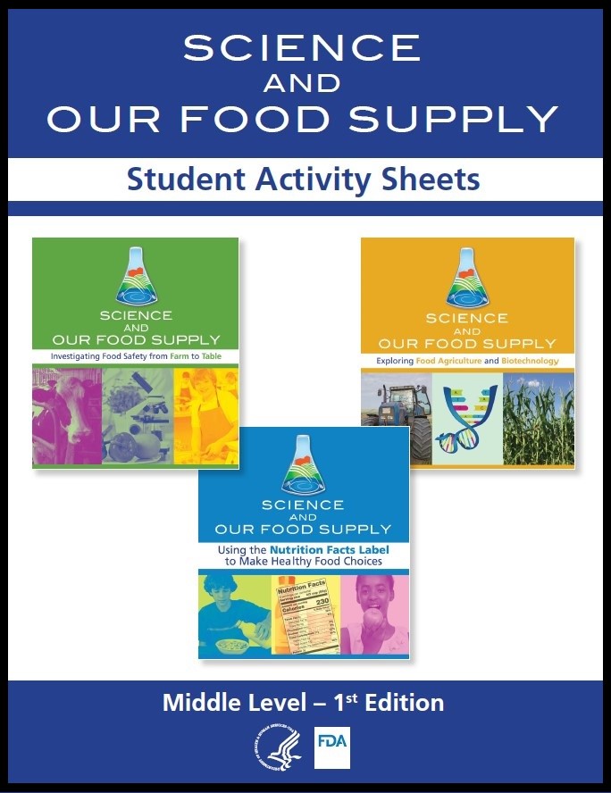 Science Our Food Supply: Fillable Middle School Student Activity Sheets