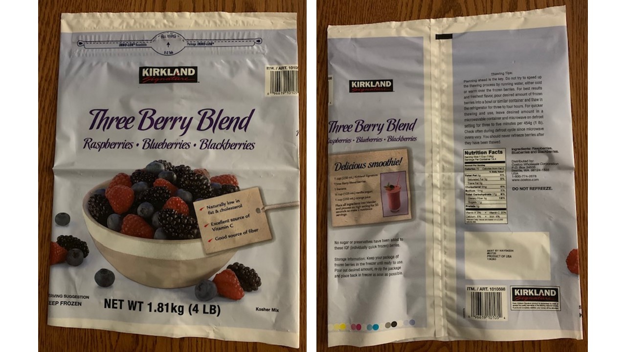 Kirkland Signature Three Berry Blend