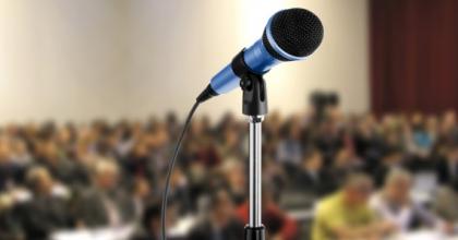 Microphone in Meeting Room