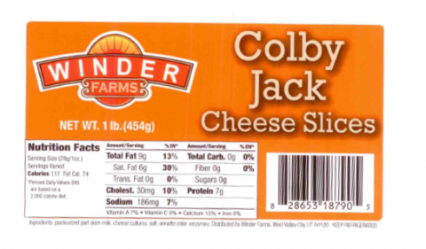 18790	ColbyJack St Pk .75oz Slice	Winder Farms	1	LB	828653187905