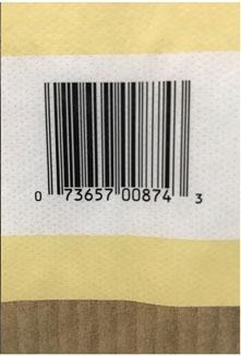 Picture Calorie Count and UPC Code 0 73657 00874 3, 16 lb bag