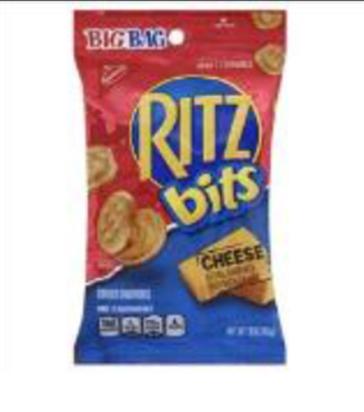 RITZ BITS CHEESE, BIG BAG 3 OZ