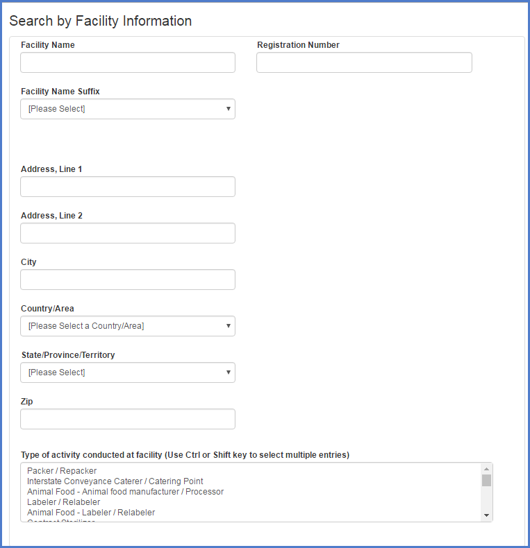 Food Facility Registration Additional Capabilities Figure 7