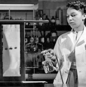 Alma Hayden, 1952 (Credit: Office of NIH History)