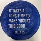 Top of Ellenos Greek Yogurt 4 oz cup