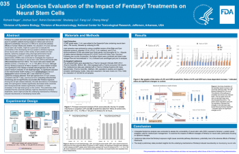 Poster Image - Lipidomics Evaluation of the Impact of Fentanyl Treatments on Neural Stem Cells