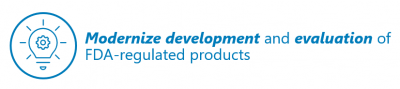 Modernize development and eveluation of FDA-regulated products