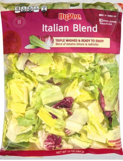 UPC: 0-75450-12048 HY-VEE ITALIAN BLEND SALAD 10 OZ