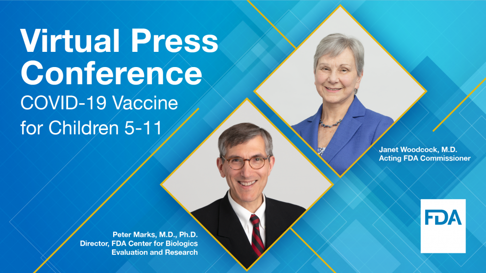 Image - Virtual Press Conference: COVID-19 Vaccine for Children 5 to 11