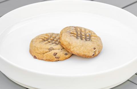 Peanut butter spice cookies