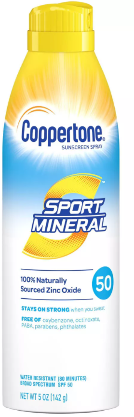 Product image Coppertone Sport Mineral SPF 50 Spray 