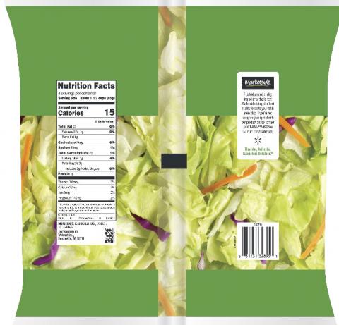 24 oz Marketside™ Classic Salad, Back label