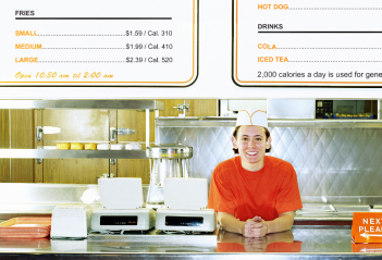 Look for Calorie and Nutrition Information on Menu Boards