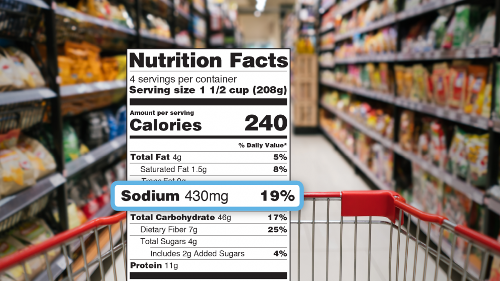 Sodium Reduction