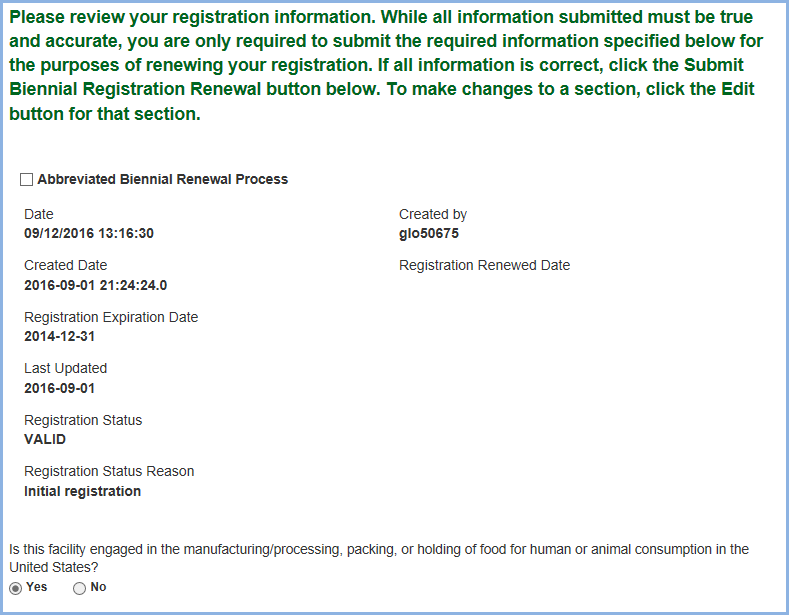 Food Facility Registration Biennial Registration Renewal Figure 3