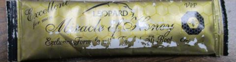 Leopard Miracle of Honey, sachet front label