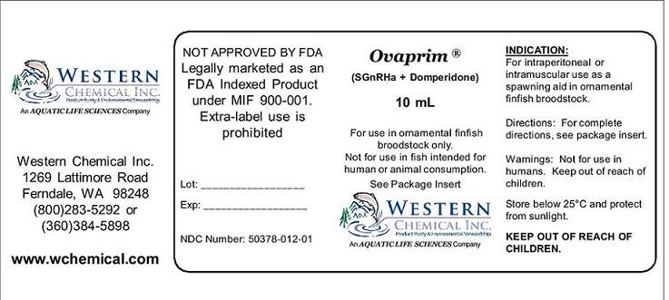 Ovaprim Box Label