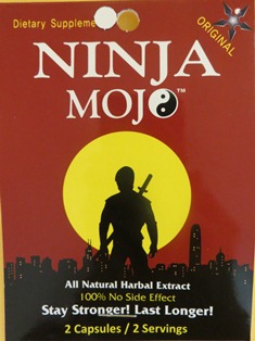 Ninja Mojo All Natural Herbal Extract Front