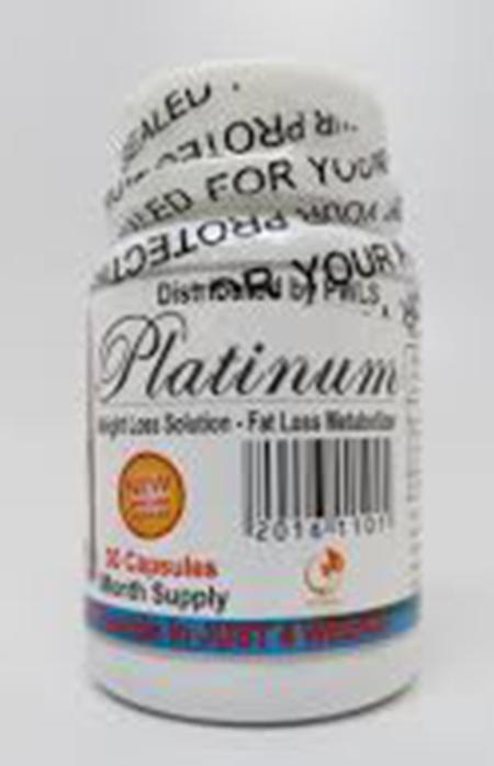 Platinum Weight Loss Solution - Fat Loss Metabolizer; 30 capsules; 450mg each