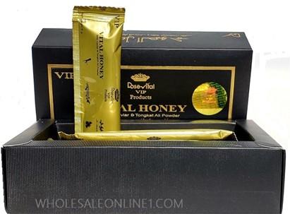 “Product image, Dose Vital VIP Vital Honey with Cavier & Tongkat All Powder”