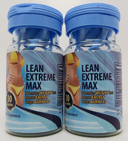Lean Extreme Max; 30 capsules; 400mg each