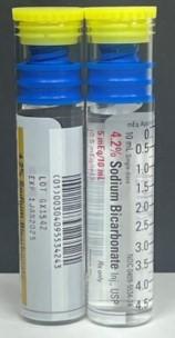 Image 1 - 4.2% sodium bicarbonate injection