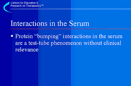 Interactions in the Serum