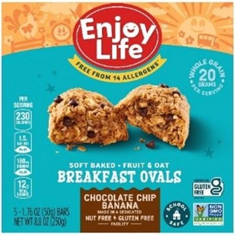 9th “Enjoy Life Soft Baked Fruit & Oat Breakfast Ovals – Chocolate Chip Banana, 8.8 oz”