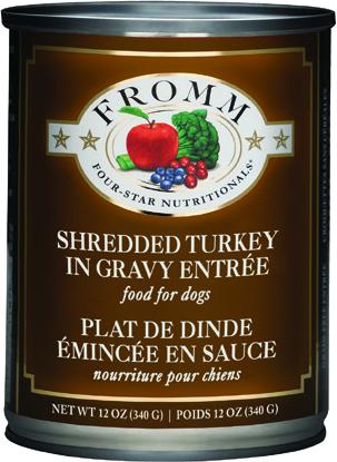 Fromm Four-Star SHREDDED TURKEY IN GRAVY ENTRÉE