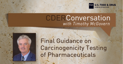CDER Conversation with Timothy McGovern