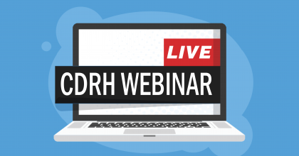 Live CDRH Webinar