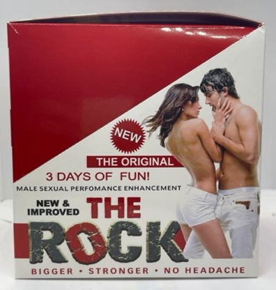 The Rock capsule outer packaging