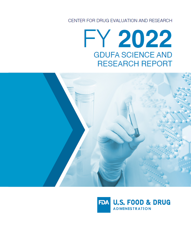 2022 GDUFA Science and Research Report Cover
